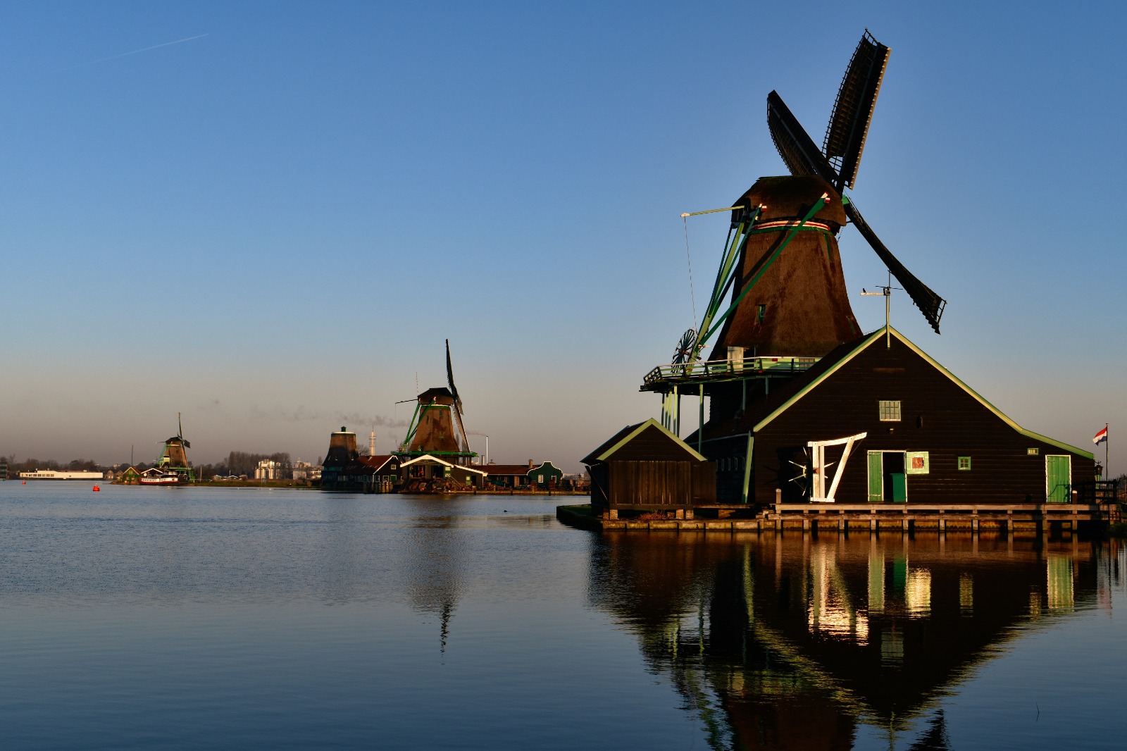 Foto van de zaanse schans